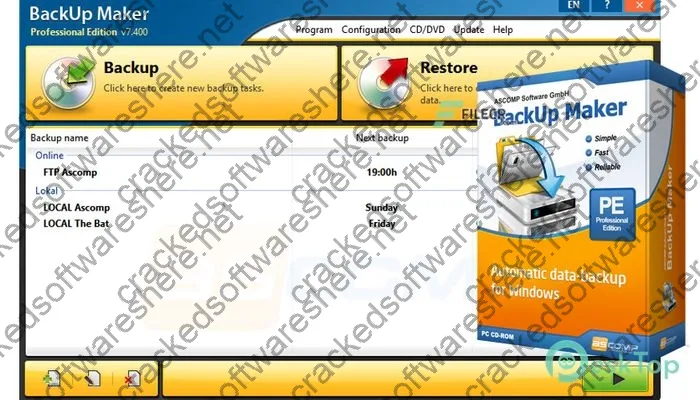 Backup Maker Professional Activation key 8.305 Free Download